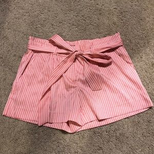 Pink stripe shorts